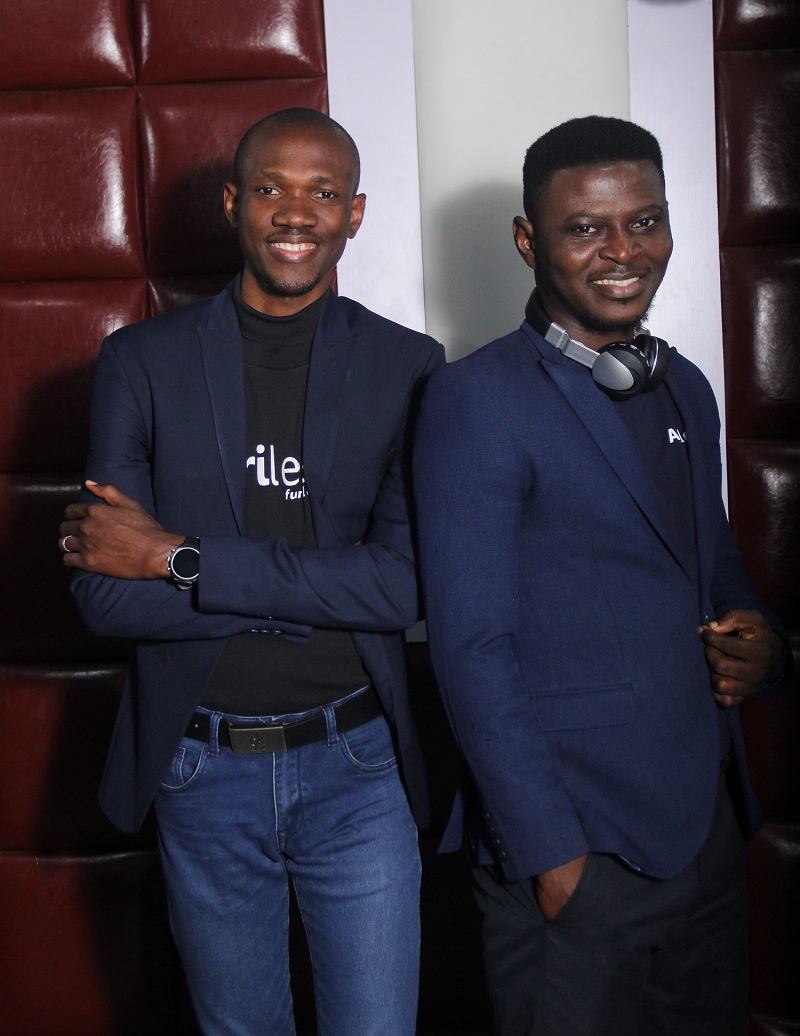 Afrilearn co-founders Isaac Oladipupo and Gabriel Olatunji-Legend 