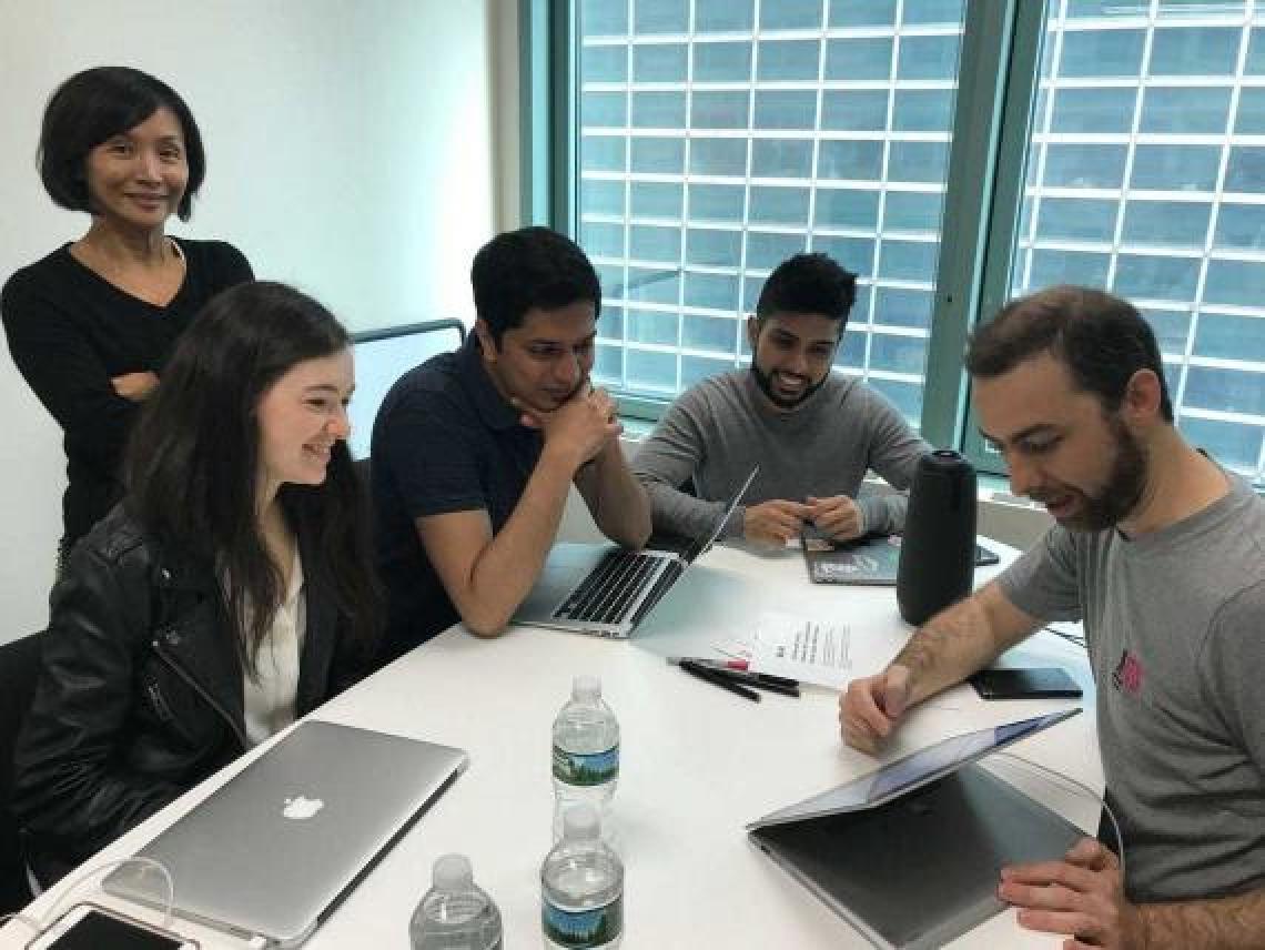 Atix Labs working with UNICEF Innovation fund team during the recent UNICEF blockchain workshop in New York