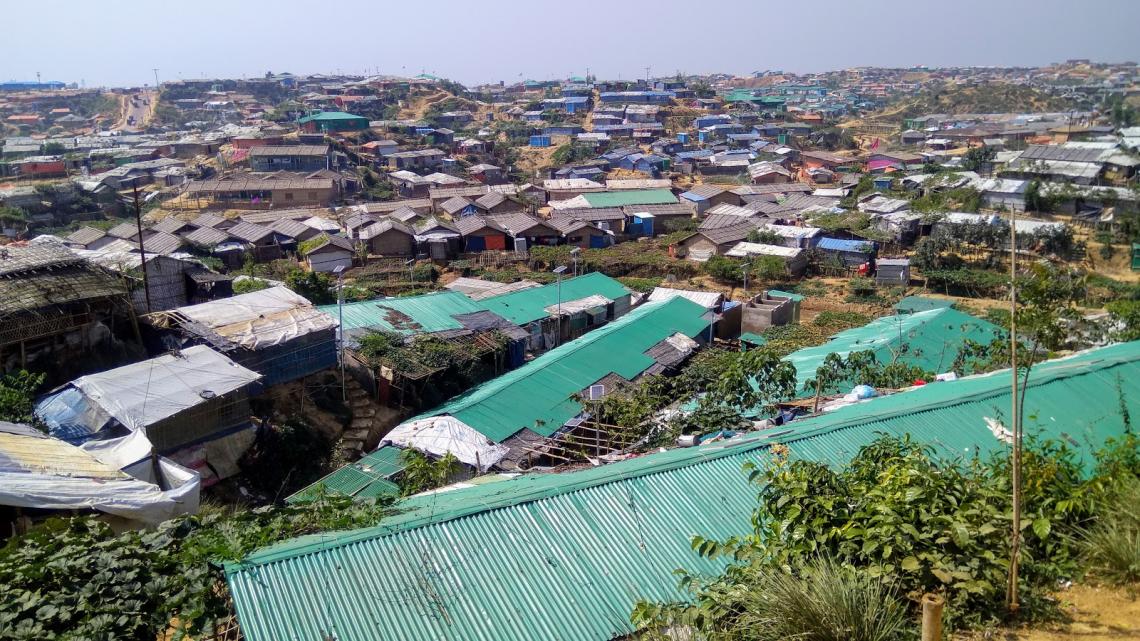 A slum area 