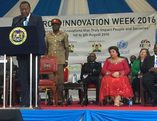 “Kenya will be a hotspot of innovation” says President Kenyatta at the 2015 Nairobi Innovation Week