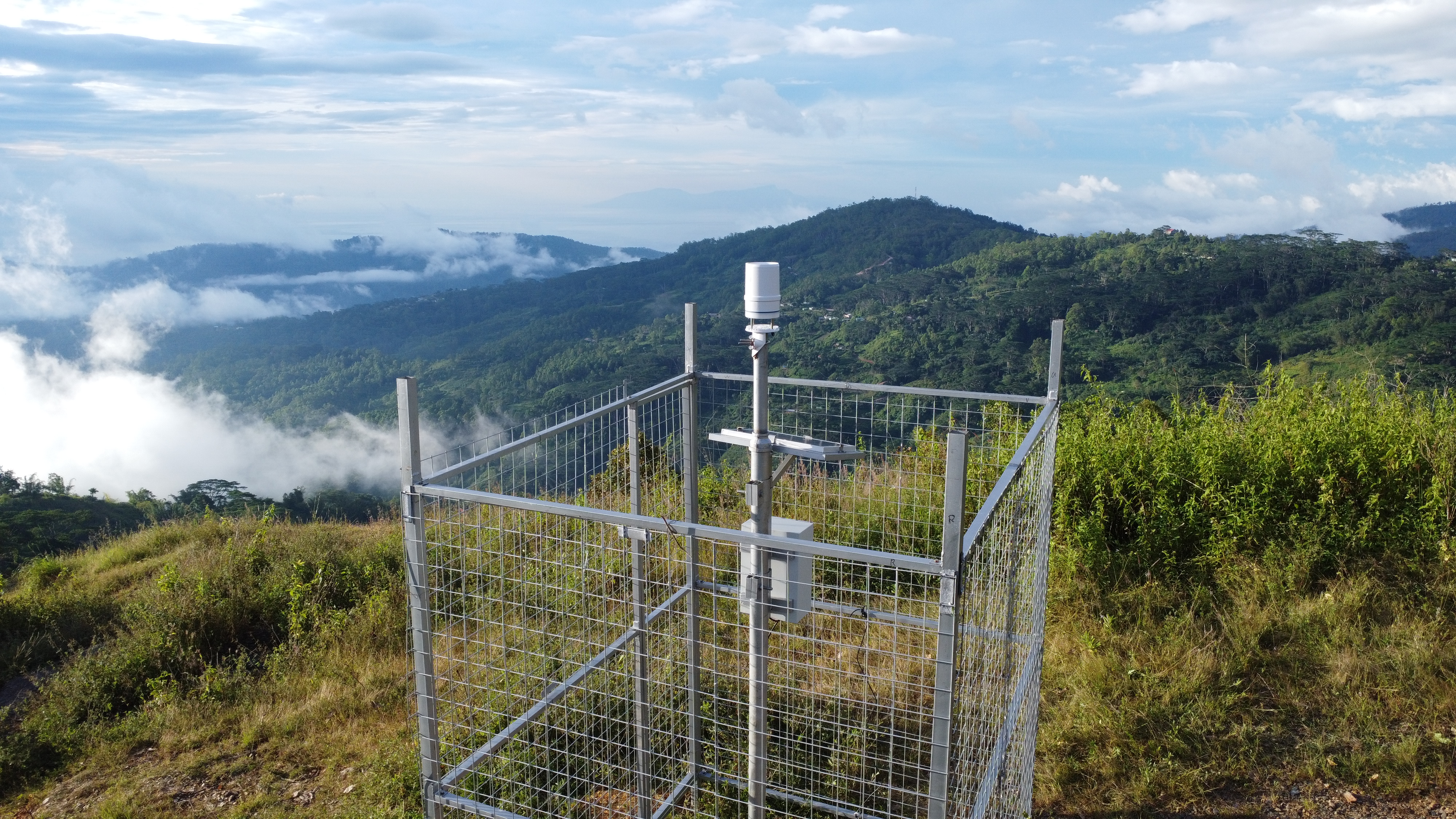 Similie sets up weather monitoring station in Dili, Timor Leste