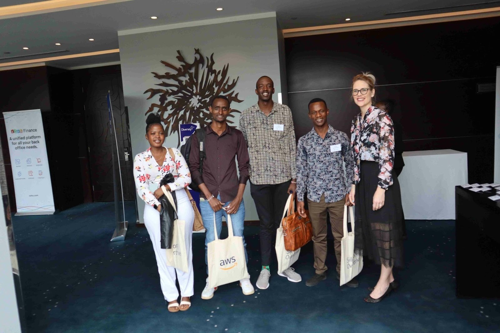 Neural Labs team at a conference