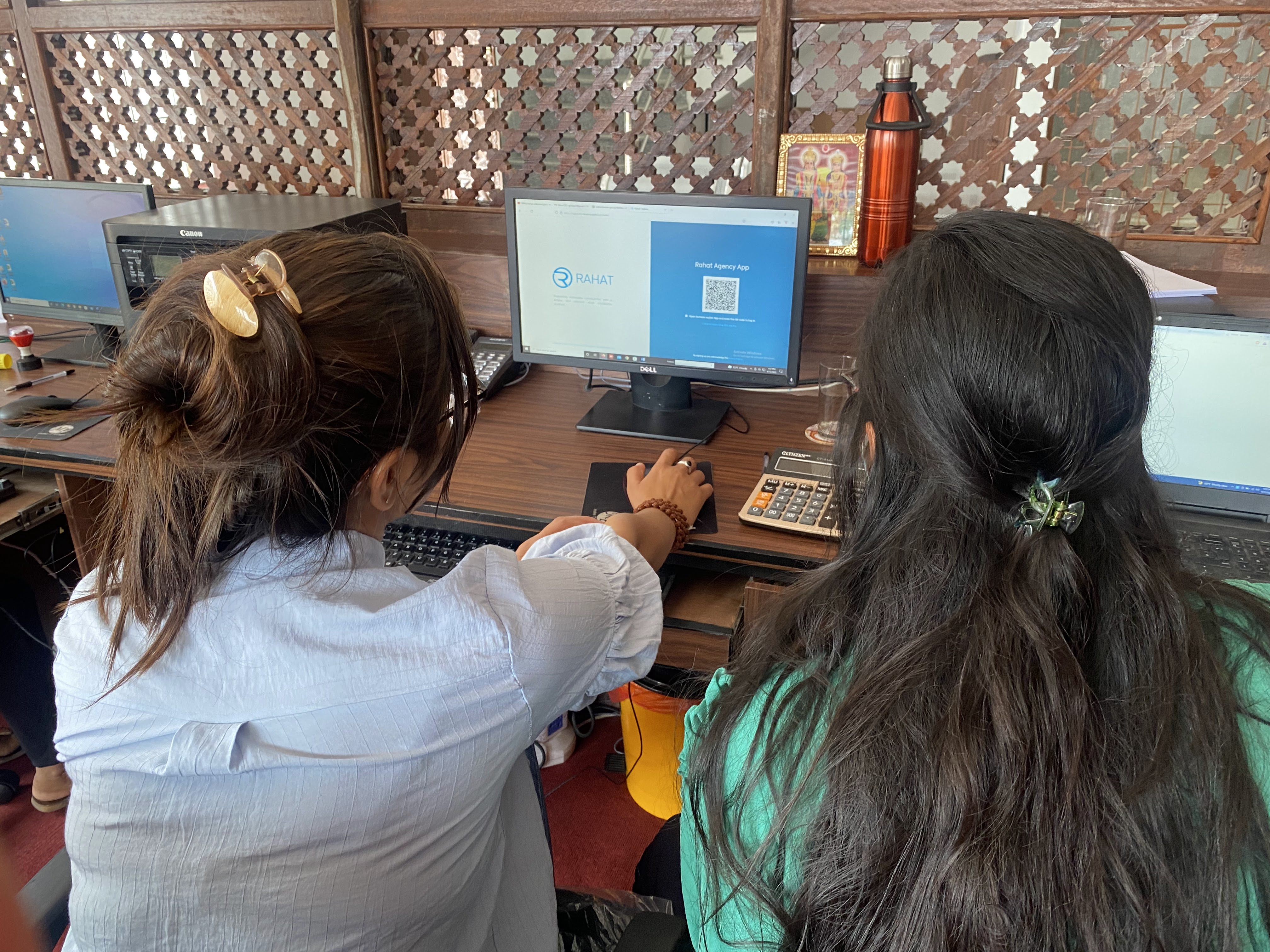 Providing user training for effective system usage.