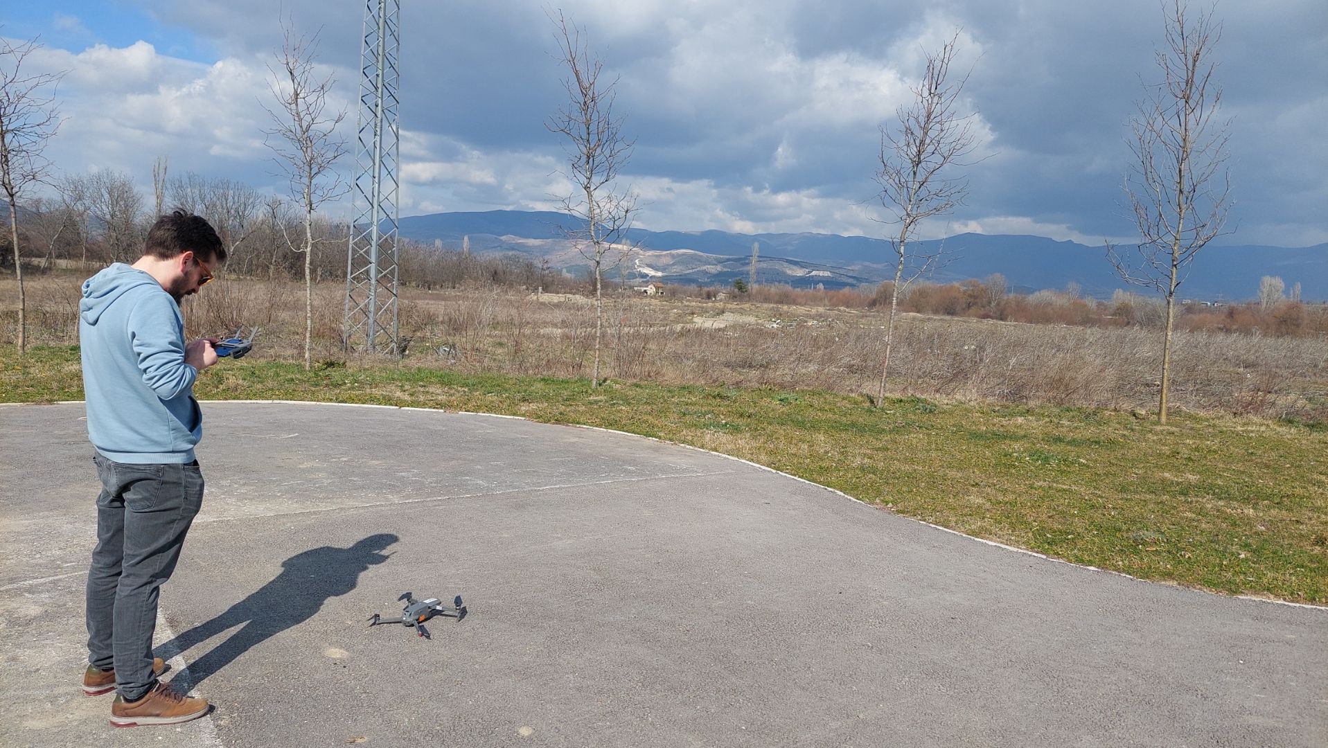 INS conducts drone imaging in Macedonia