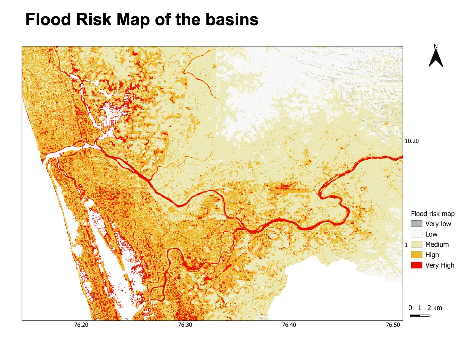 Flood prediction model