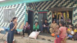 Rumsan team interacting with potential users