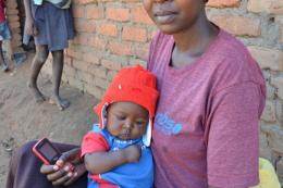 A mother and child