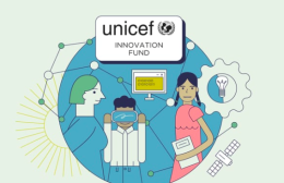 A diagram of a child wearing a VR headset 