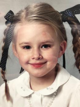 Picture of Hanna as a kid