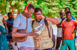 Map & Rank Founder doing fieldwork in Northern Cameroon