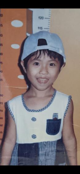 Desiree when she was a child 
