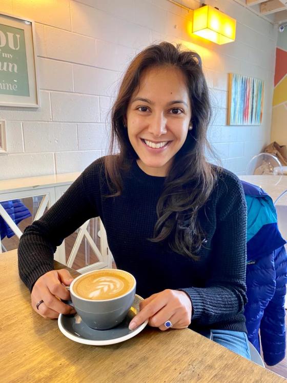 Picture of Aparna as an adult